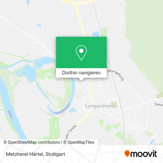 Metzherei Härtel Karte