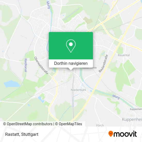 Rastatt Karte