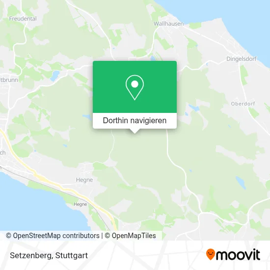 Setzenberg Karte