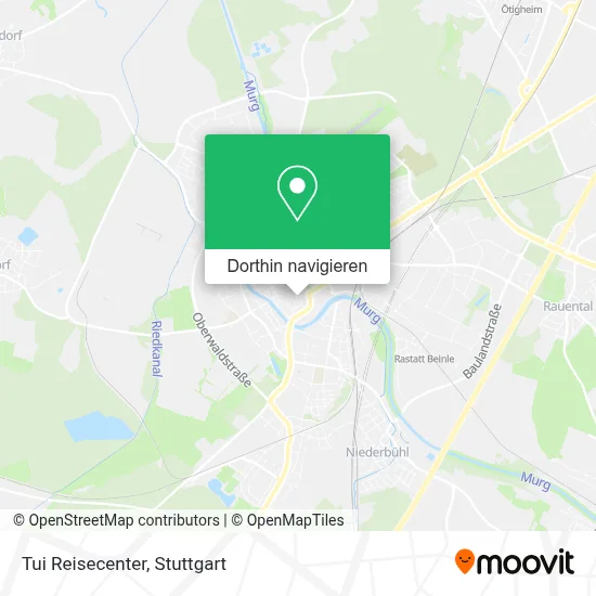 Tui Reisecenter Karte