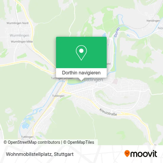 Wohnmobilstellplatz Karte