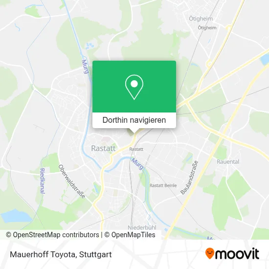Mauerhoff Toyota Karte