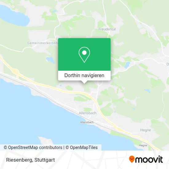 Riesenberg Karte