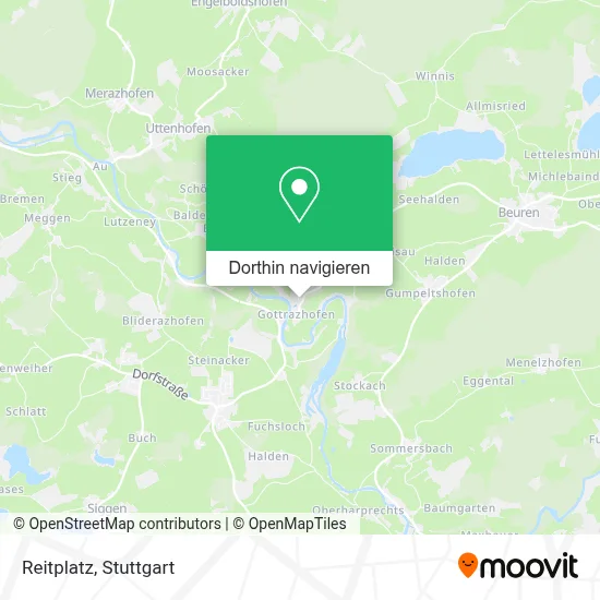 Reitplatz Karte