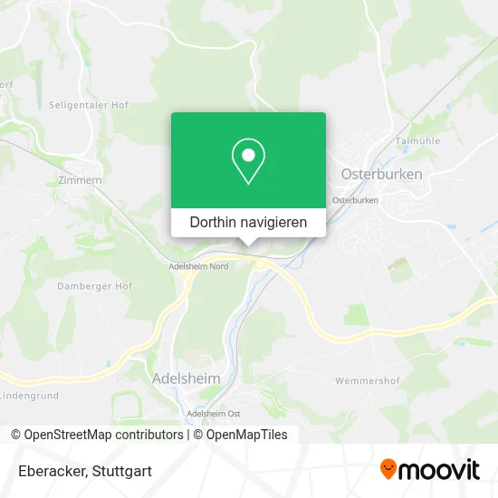 Eberacker Karte