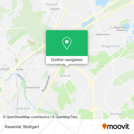 Rauental Karte