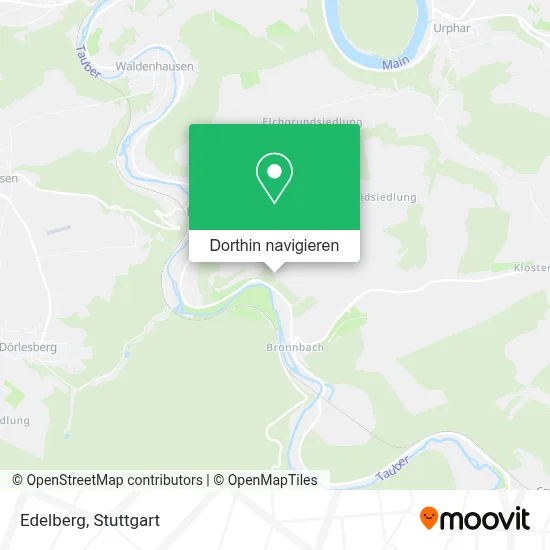Edelberg Karte
