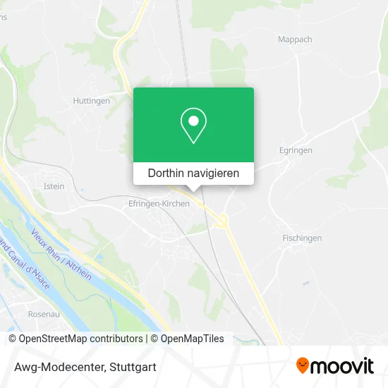 Awg-Modecenter Karte