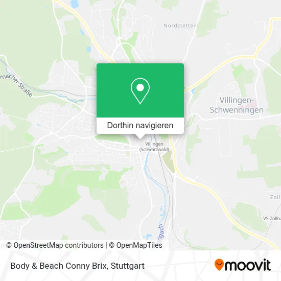 Body & Beach Conny Brix Karte