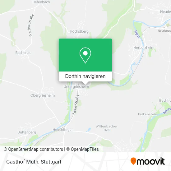Gasthof Muth Karte