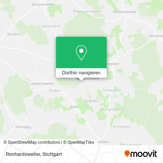 Renhardsweiler Karte