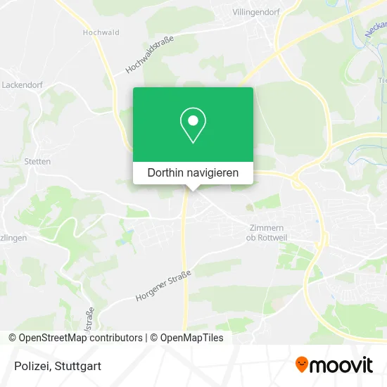 Polizei Karte