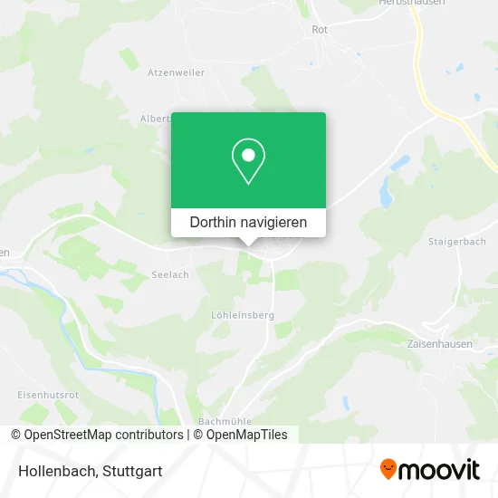 Hollenbach Karte