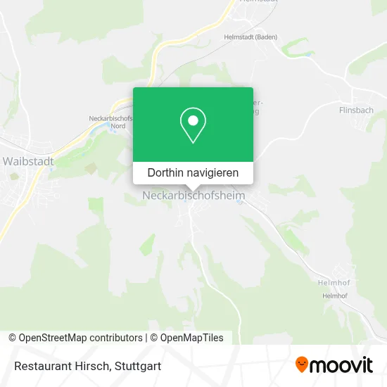 Restaurant Hirsch Karte