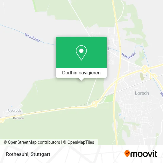 Rothesuhl Karte