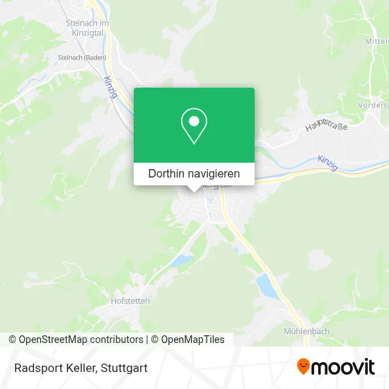 Radsport Keller Karte
