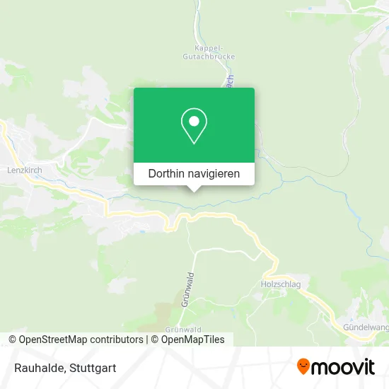 Rauhalde Karte