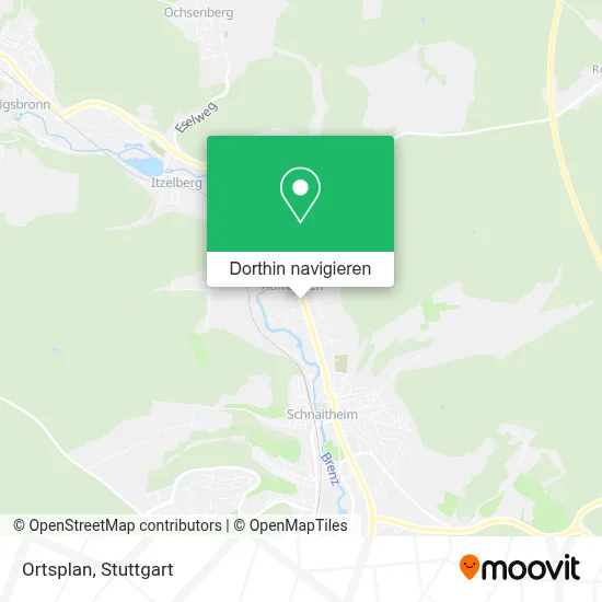 Ortsplan Karte