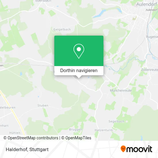 Halderhof Karte