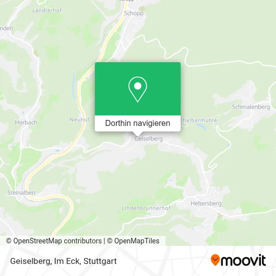 Geiselberg, Im Eck Karte