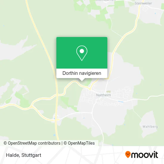 Halde Karte