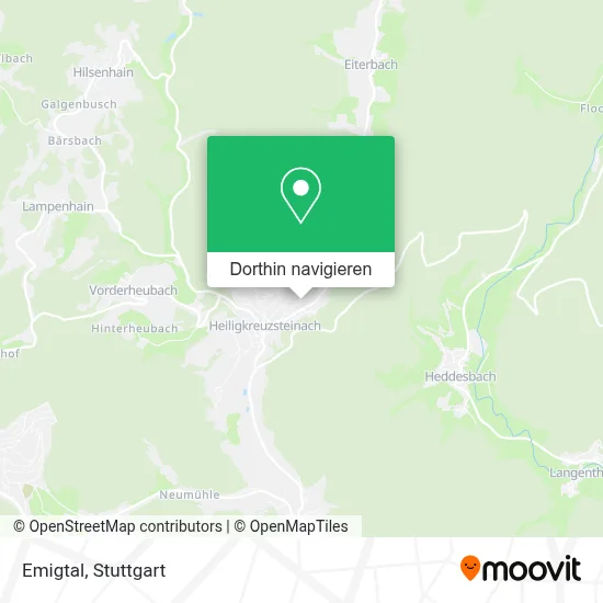 Emigtal Karte