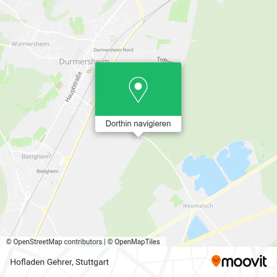 Hofladen Gehrer Karte