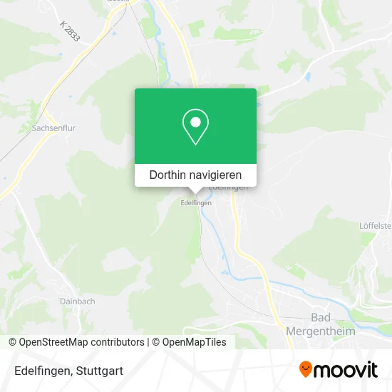 Edelfingen Karte