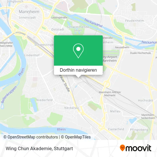 Wing Chun Akademie Karte