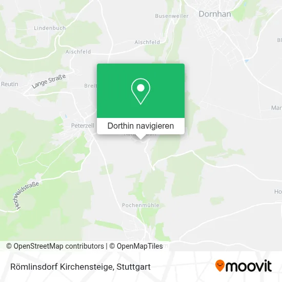 Römlinsdorf Kirchensteige Karte