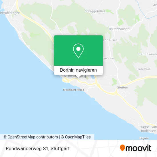 Rundwanderweg S1 Karte
