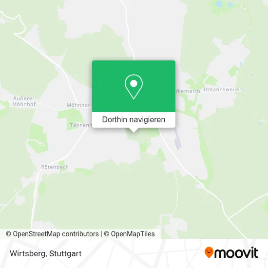 Wirtsberg Karte