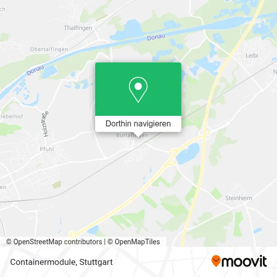 Containermodule Karte