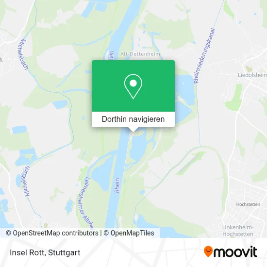 Insel Rott Karte