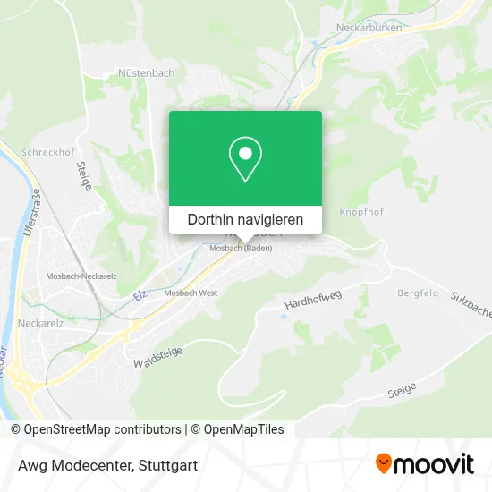 Awg Modecenter Karte