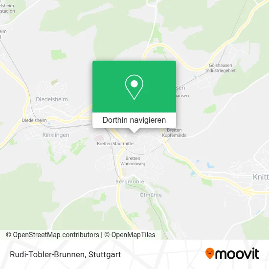 Rudi-Tobler-Brunnen Karte