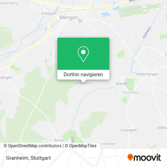 Granheim Karte