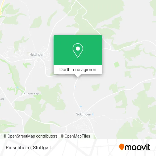 Rinschheim Karte