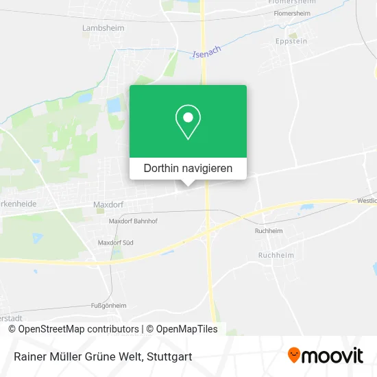 Rainer Müller Grüne Welt Karte