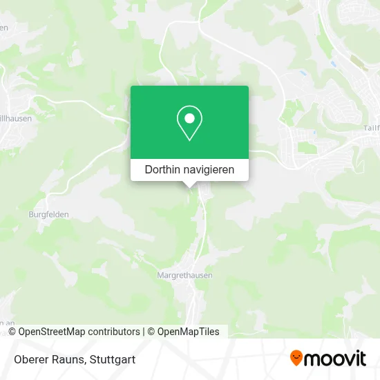 Oberer Rauns Karte