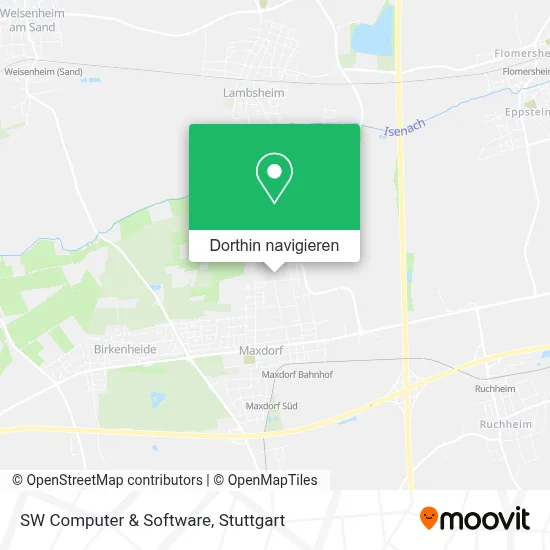 SW Computer & Software Karte