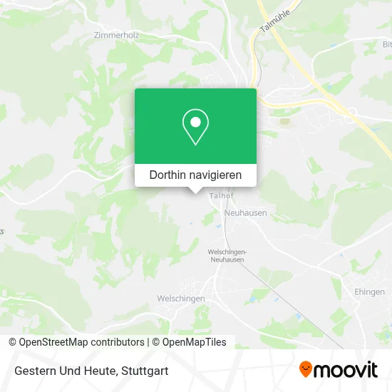 Gestern Und Heute Karte