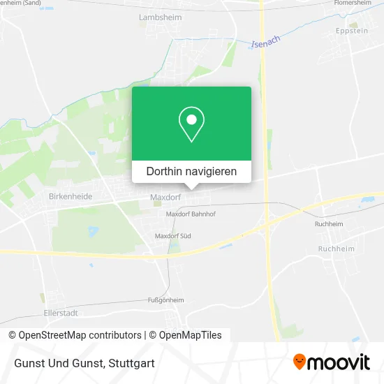 Gunst Und Gunst Karte