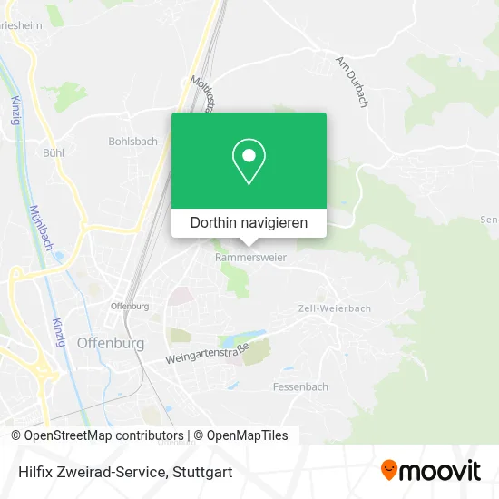 Hilfix Zweirad-Service Karte