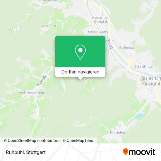 Ruhbühl Karte