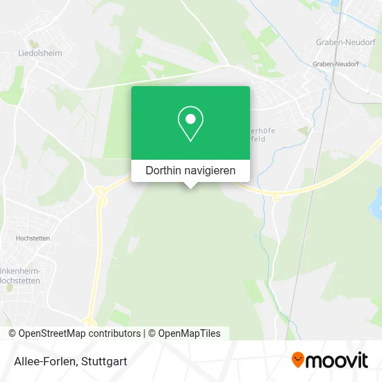Allee-Forlen Karte