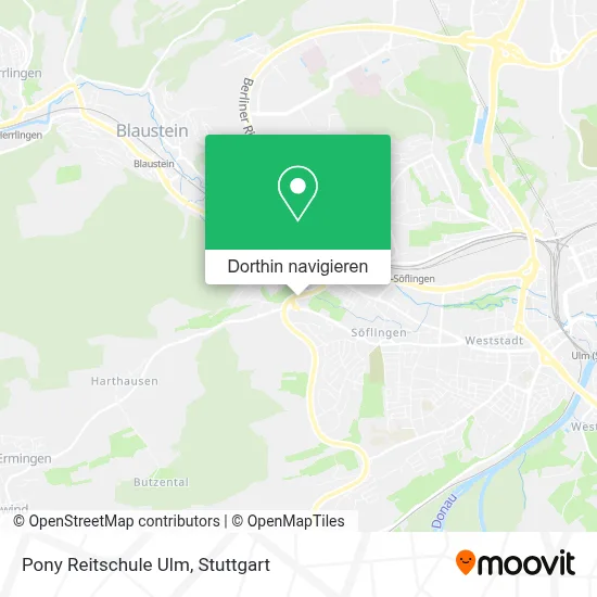 Pony Reitschule Ulm Karte