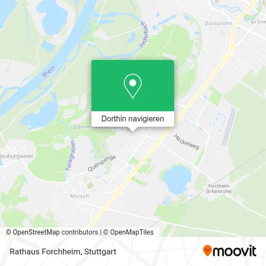 Rathaus Forchheim Karte