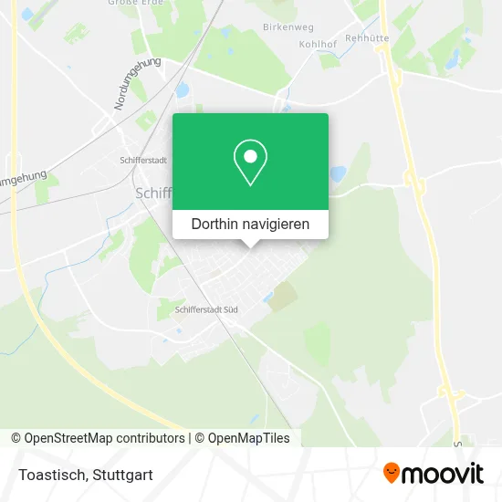 Toastisch Karte