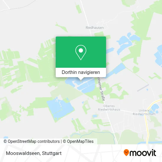 Mooswaldseen Karte